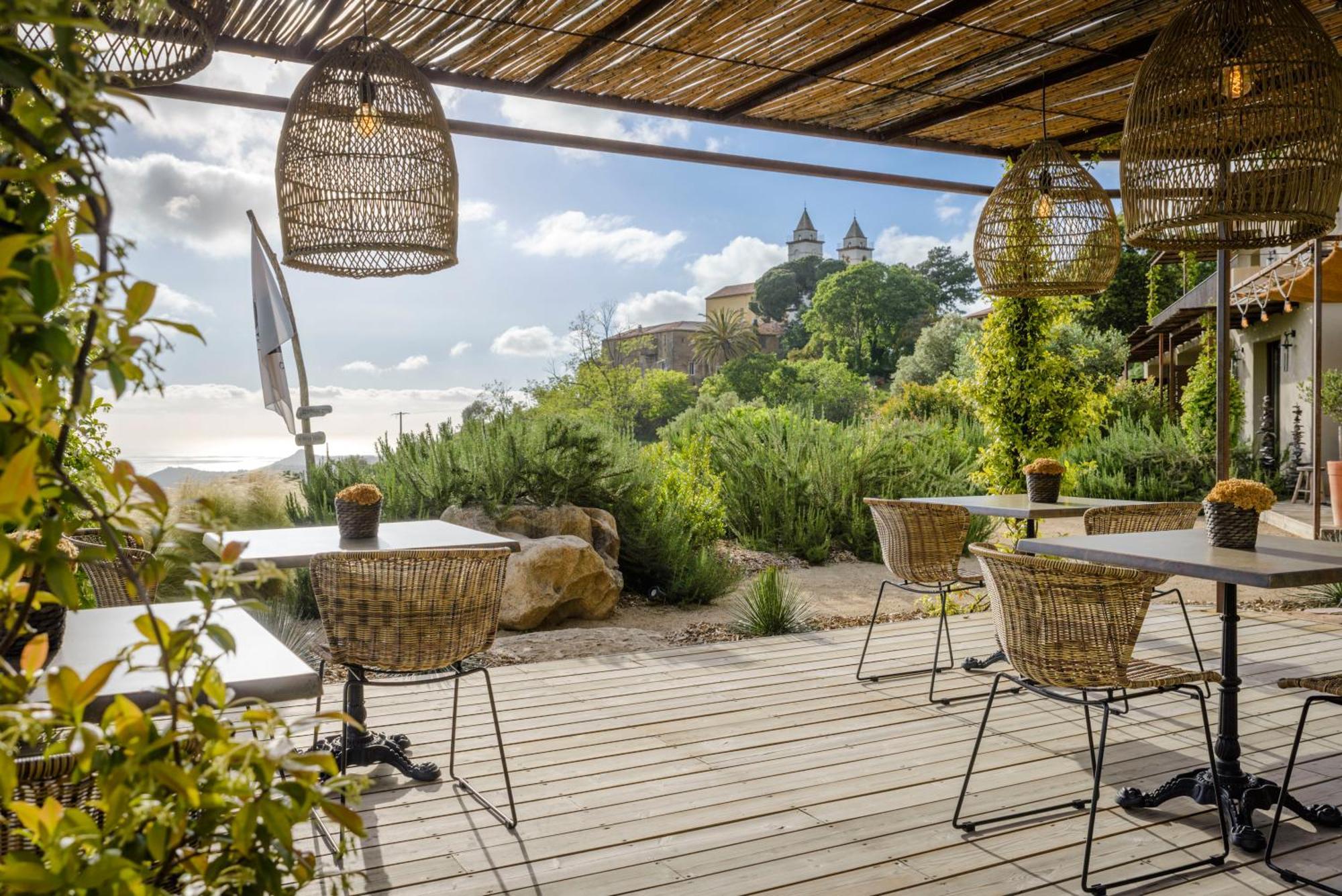 Terre De Maquis, Maison D'Hotes Vue Mer Corse Sari-D'orcino Eksteriør bilde